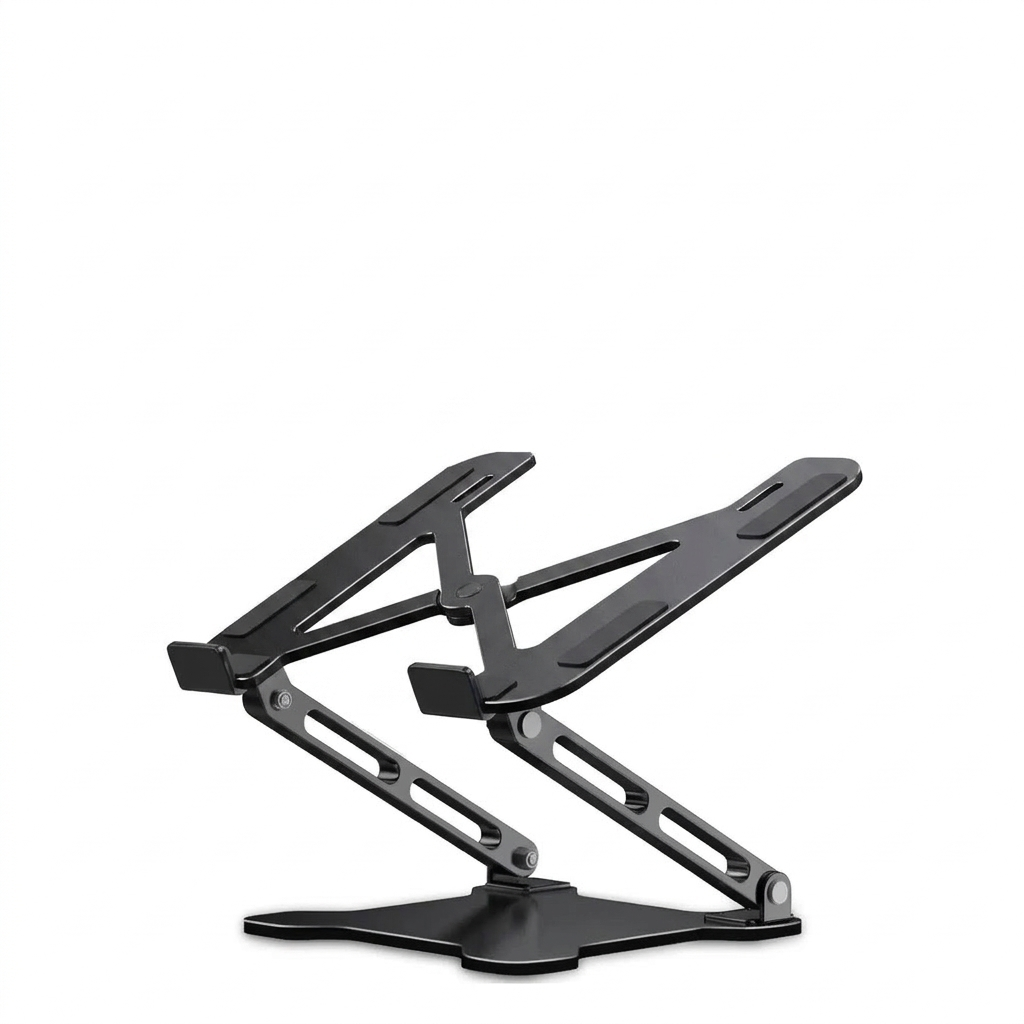 Adjustable Aluminum Laptop Stand Foldable Riser for Laptops and Tablets up to 17 Inch