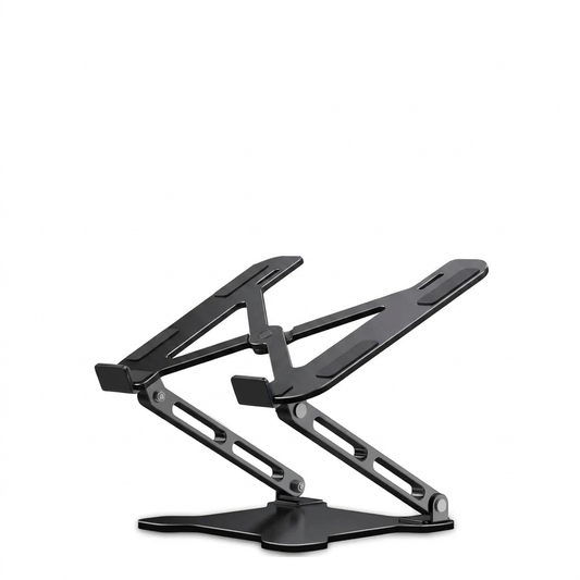 Adjustable Aluminum Laptop Stand Foldable Riser for Laptops and Tablets up to 17 Inch